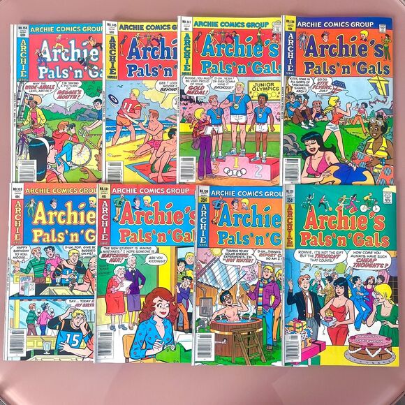 Vintage Comics Archie's Pals 'n' Gals Series 1979 - 1981 LOT of 8 - Single Owner - Picture 1 of 9